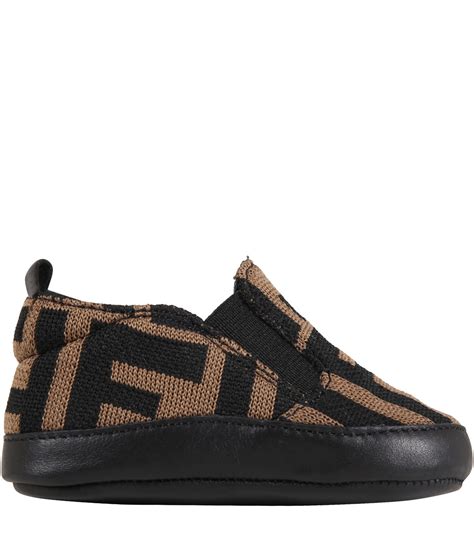 fendi crib shoes|fendi junior mesh sneakers.